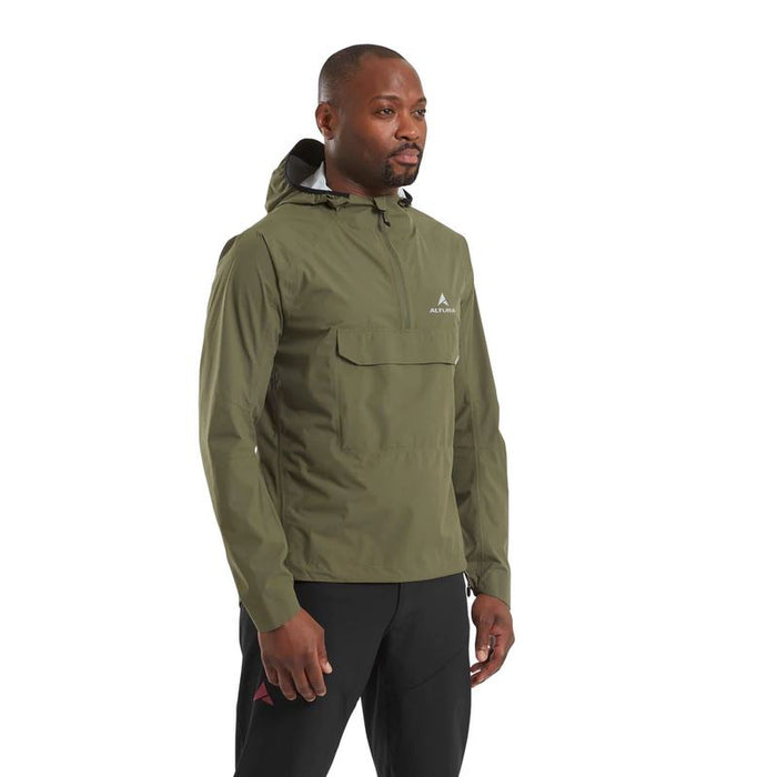 Altura Cycling Smock – Esker Waterproof And Packable For Rainy Rides - Olive
