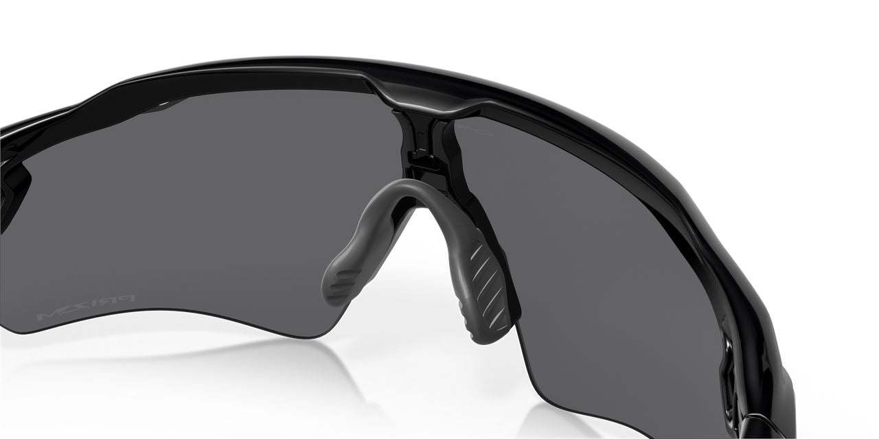 Oakley Radar EV Path Sunglasses Polished Black Frame Black Lenses Sports Glasses