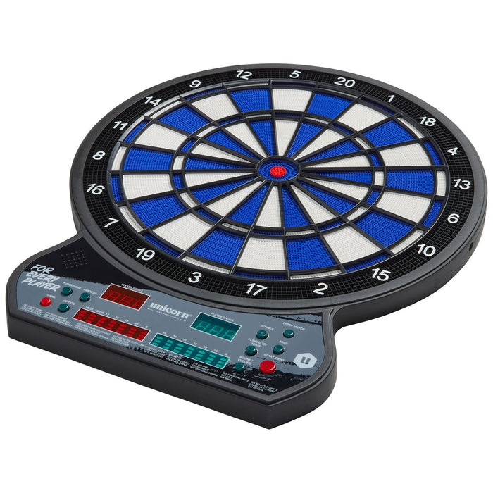 Unicorn Darts LED Electronic Soft Tip Dartboard with 2 Sets of Soft Tip Darts