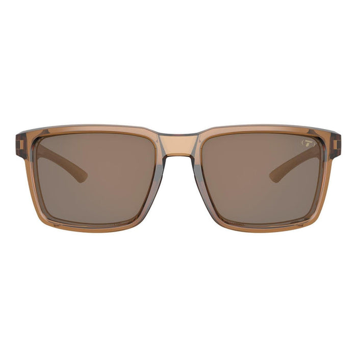 Tifosi Sylo Honey Running Cycling Sunglasses With Polarized Brown Lens