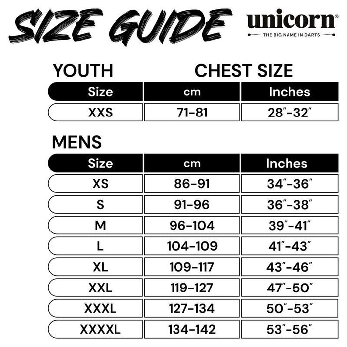 Unicorn Official 2023 Ross Smith Dart Shirt – Licensed Pro Darts Apparel