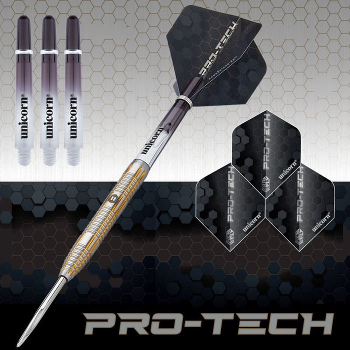 Unicorn Pro-Tech Style 4 Steel Tip Darts – 90% Tungsten 22/24/26g