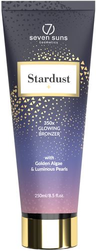 Seven Suns Stardust Tanning Bronzer Skin Care Long Lasting Glowing Lotion 250ml