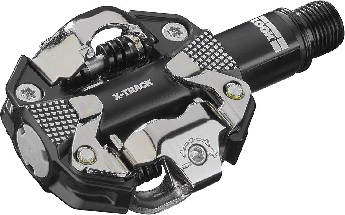 Look XTrack MTB Bike Pedals Aluminium, SPDCompatible Adjustable Tension