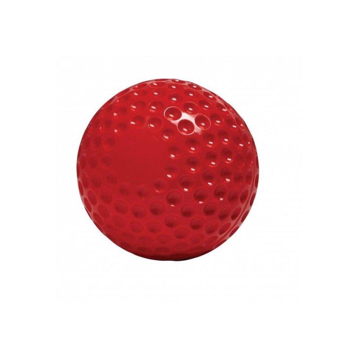 Gunn & Moore Cricket Ball in Red - Hard Wearing Moulded PVC - Pack of 6