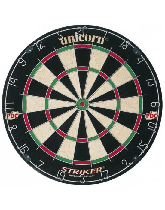 Unicorn Darts UPL Striker Bristle Board PDC Quality Competition Dartboard