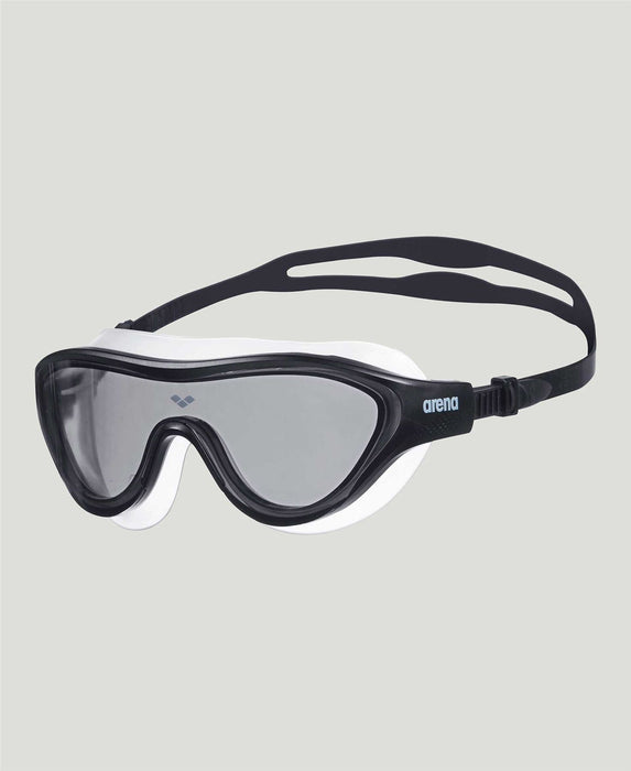 Arena The One Mask Goggles - Wide Fit with Watertight Seals - Smoke / Black