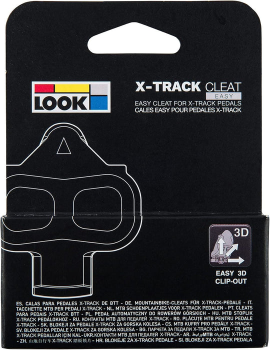 LOOK XTrack Easy MTB Bike Cleats SPDCompatible For Beginner Riders