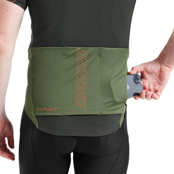 Altura Endurance Men’s Cycling Short Sleeve Jersey – Thermal & Reflective Fit