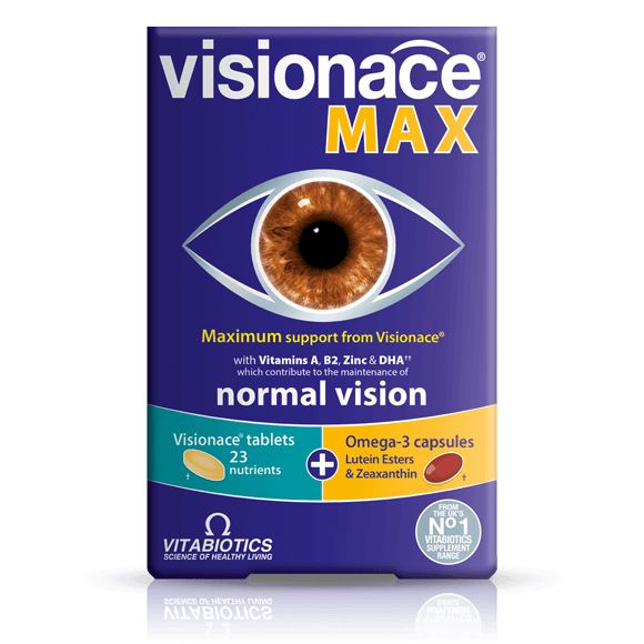 VITABIOTICS VISIONACE MAX 28 TABS / 28 CAPSULES
