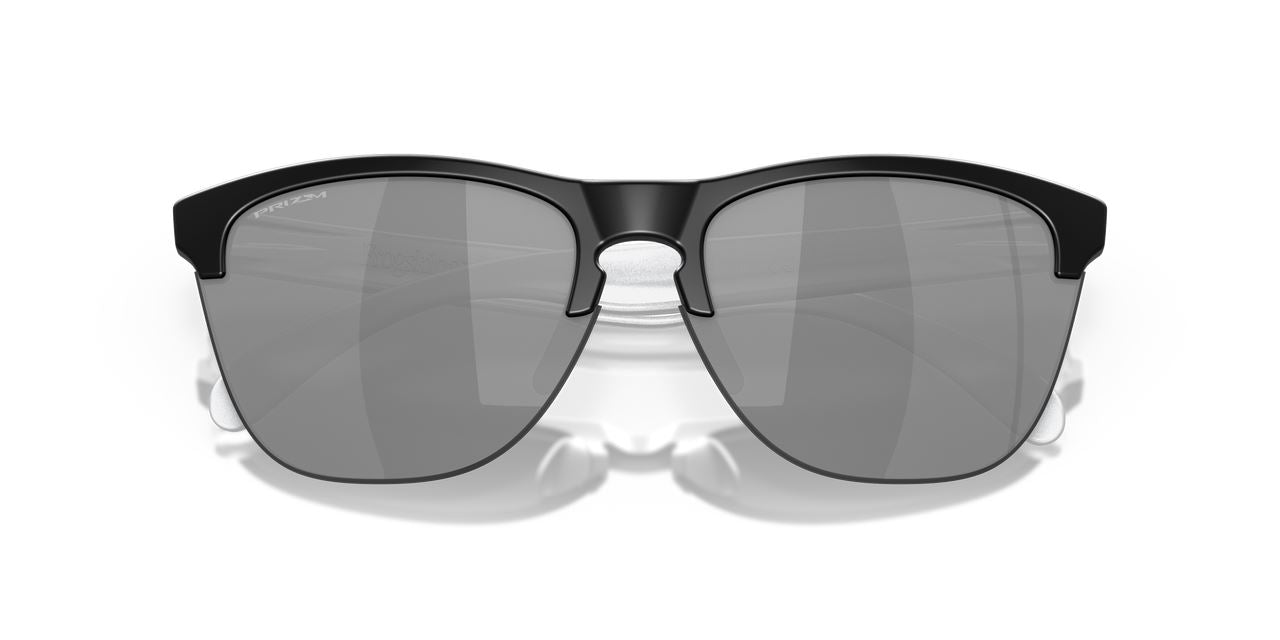 Oakley Frogskins Lite Sports Sunglasses Black Lenses Matte Black Frame Glasses
