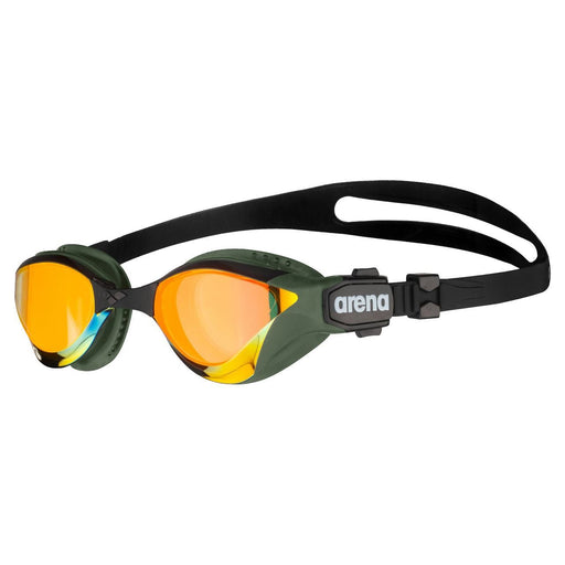 Arena Swimming Goggles Cobra Tri Swipe Mirror Hard Lenses Anti FogArena