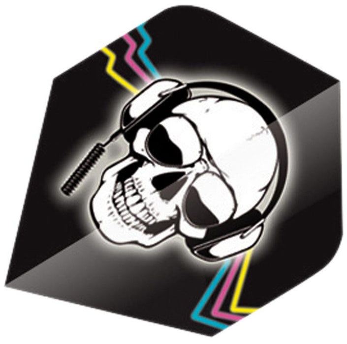 Unicorn Darts Core.75 Dart Flights Skull Headphones - Pack of 3 *SALE*