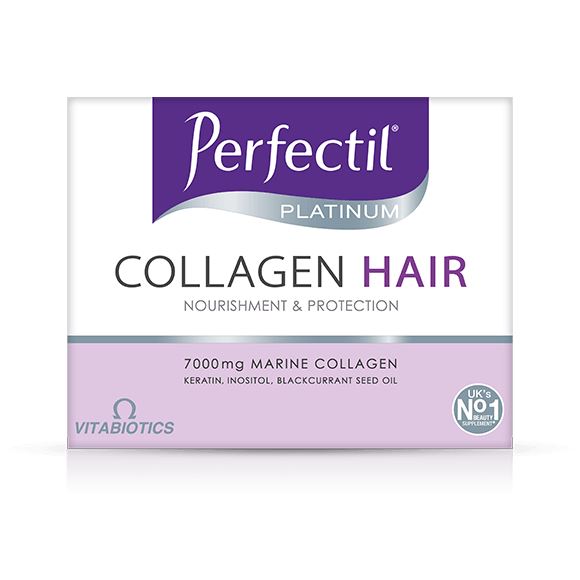 Vitabiotics Perfectil Platinum Collagen Drink for Hair - 50 ml - Pack of 10