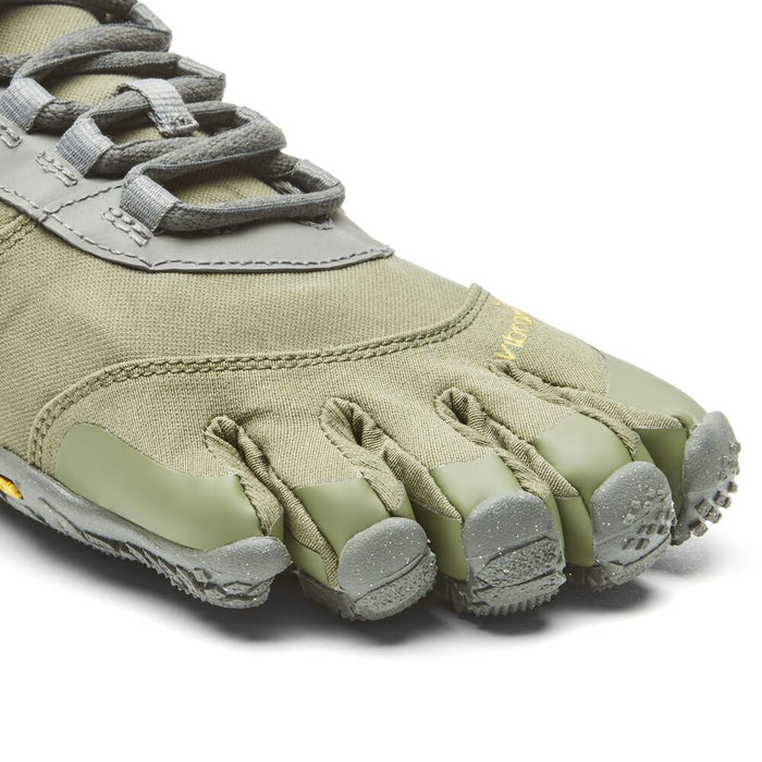 Vibram V-TREK INSULATED Womens Five Fingers Barefoot Trainers - Military/Grey
