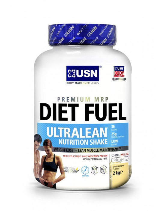 USN Diet Fuel Ultraclean Whey Protein Meal Replacement Weight Loss Shake - 2kg