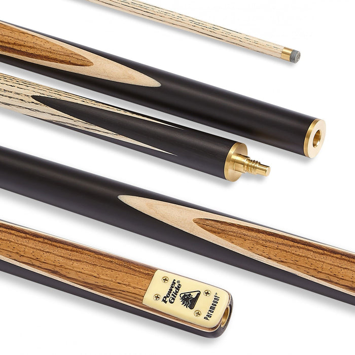 Powerglide Paramount Snooker Cue - North American Ash 3/4 Split - HandmadePowerglide