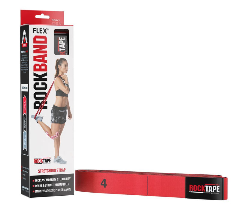 Rocktape Resistance Band for Workout - Flex - Stretch & Mobility - Heavy