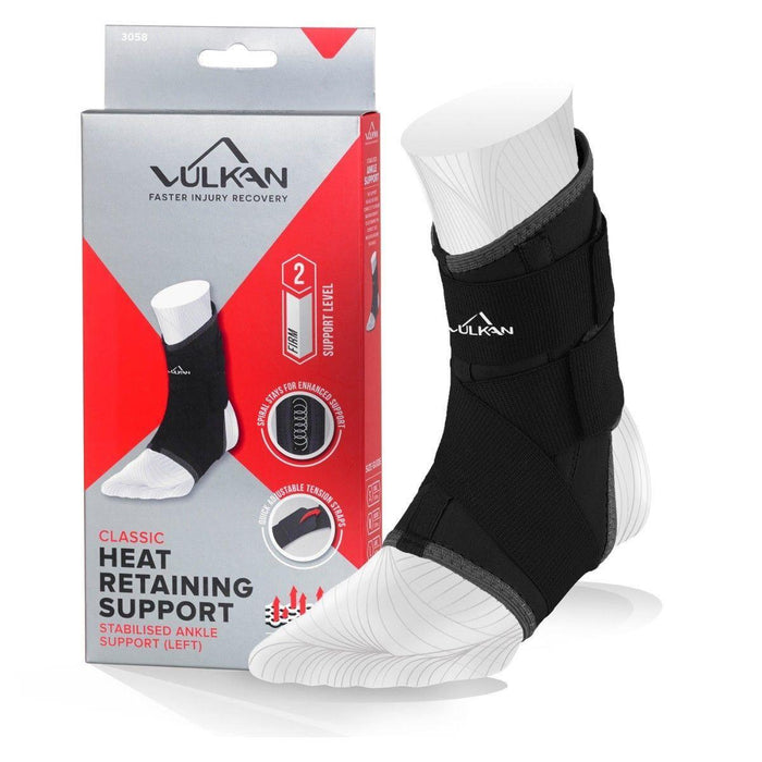 Vulkan - Classic Left Ankle Compression Support Sleeve - Level 2