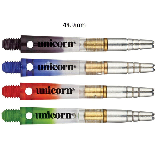 Unicorn Two Toned Gripper Shafts 360 Degree Rotating Stems Black/Red/Blue/GreenUnicorn