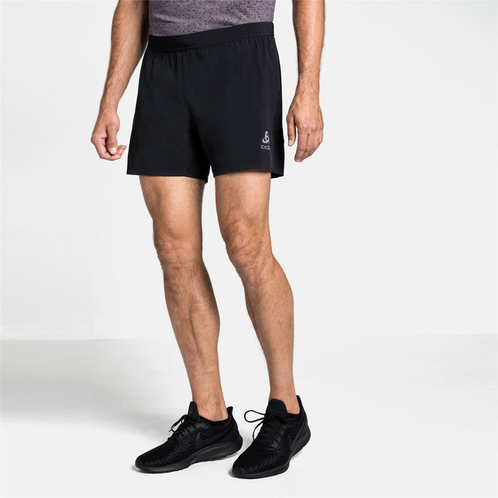 Odlo Mens Running Shorts ZEROWEIGHT PRO 5 Inch 4 Way Stretch