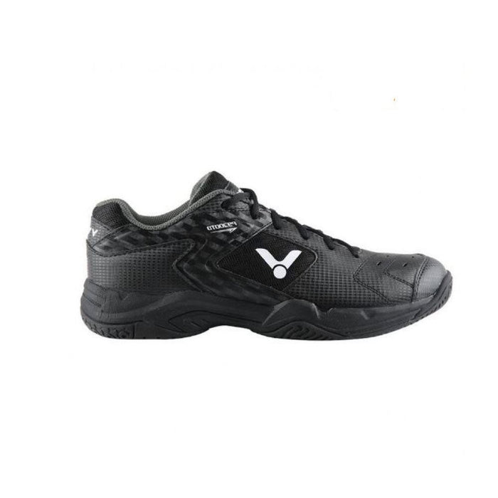 Victor Badminton Shoes P9200TD C Mesh & PU Leather Footwear - Black