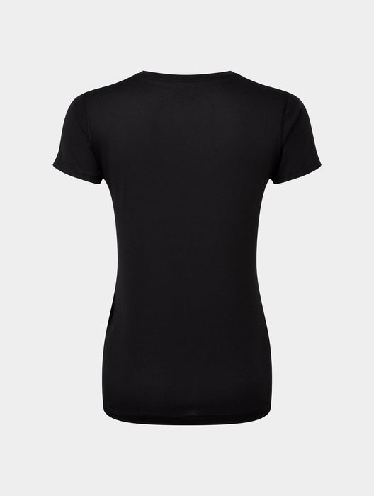 Ronhill Womens Running Core S/S Gym Top Breathable & Quick Dry - Black