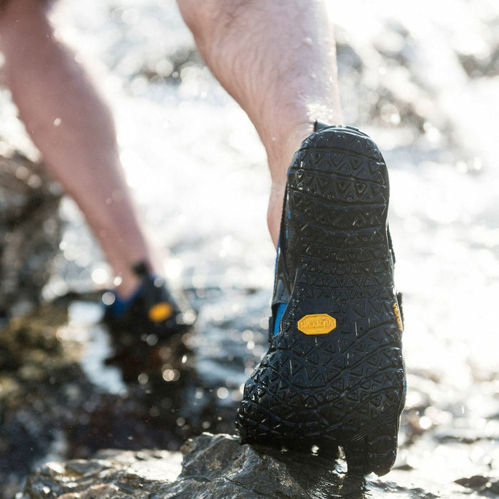 Vibram V-Aqua Mens Water Sports Five Fingers Shoes in Black - EVA Insole