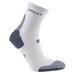 Hilly Marathon Fresh Anklet Unisex Sports Running Socks - White / CharcoalHilly