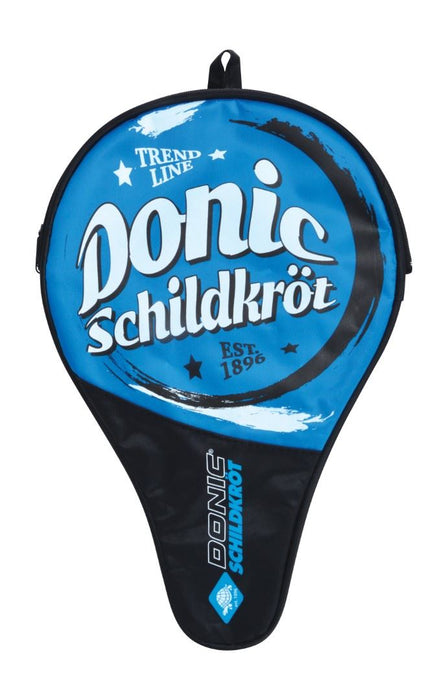 Donic Schildkrot Table Tennis Paddle Bat Cover with Ball Compartment - Polyester