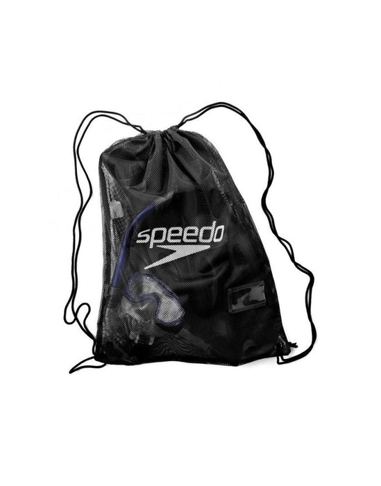 Speedo Lightweight Large Capacity Durable Drawstring Swimming Mesh Bag