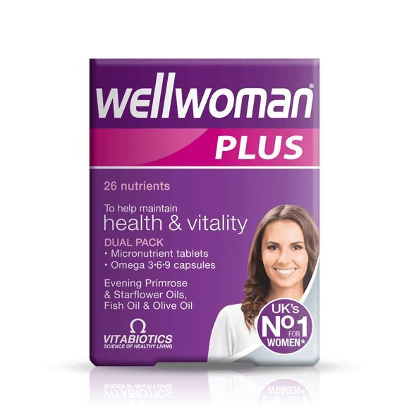 VITABIOTICS WELLWOMAN PLUS 3.6.9 - 56 TABLETS/CAPSULES