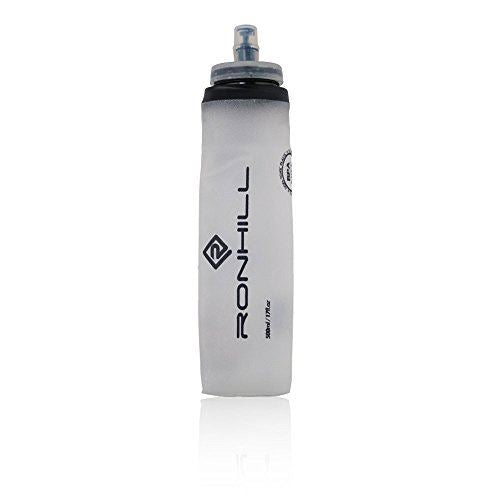 Ronhill Fuel Flask Lightweight Roll Up Bite Valve Silicone Run Bottle - 500ml