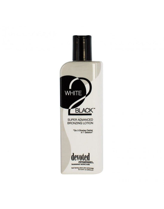 Devoted Creations White 2 Black Super Advanced Bronzing Tanning Lotion - 260mlDevoted Creations