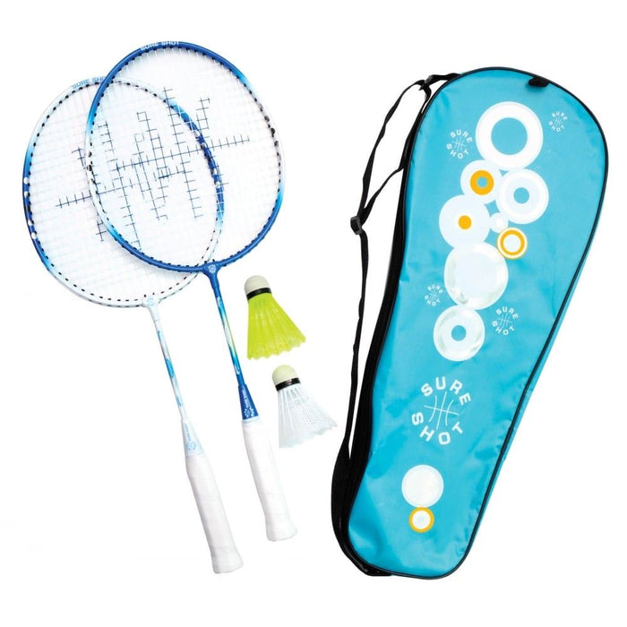 Sure Shot Athens Junior Two Player Badminton Racket & Play Set