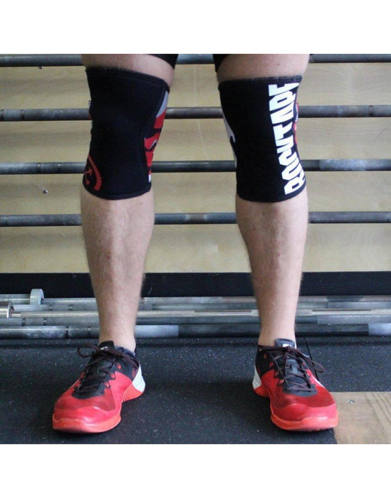 Rocktape Assassins Knee Sleeves Trainging Protection & Support 7mm - Red Camo