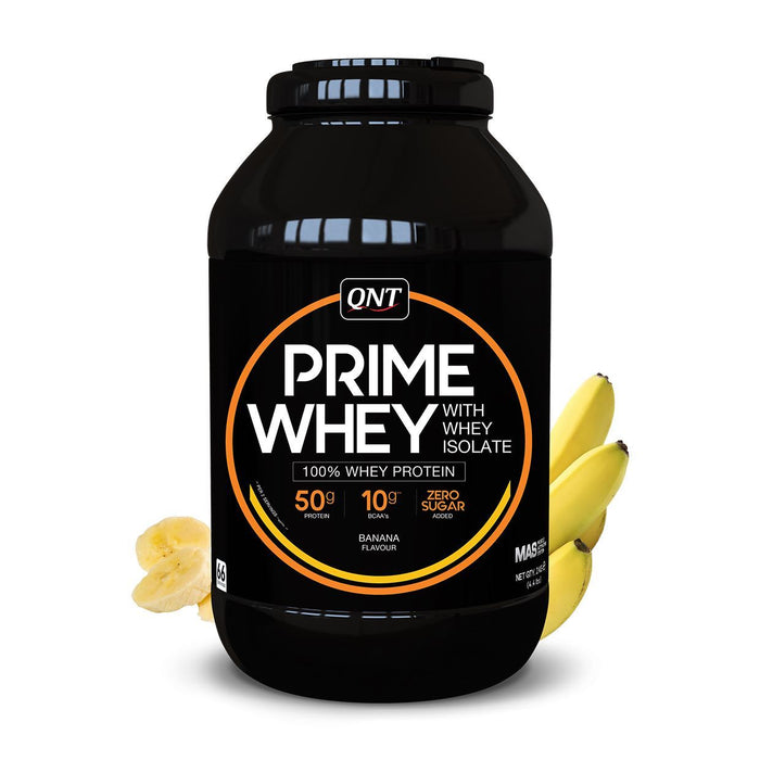QNT Prime Whey Protein Powder 100% Whey Isolate - 908g