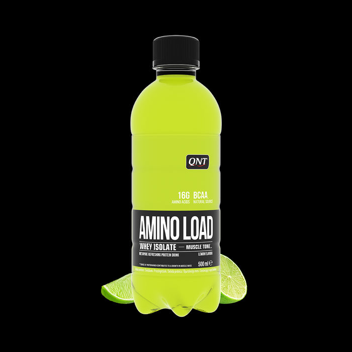 QNT Amino Load Acid Drink With BCAA Whey Isolate 24 x 500ml Bottles