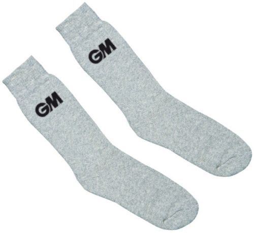 Gunn & Moore Cricket Padded Socks in Grey Made of Sport Fabric Mix